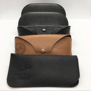 LOT OF 5 RAY BAN CASES